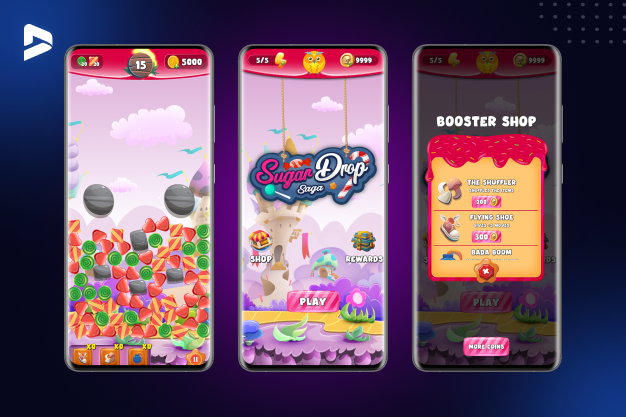 candy matching mobile game