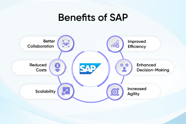 Benefits of using SAP software