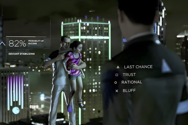 Image of a scene from the game Detroit: Become Human.